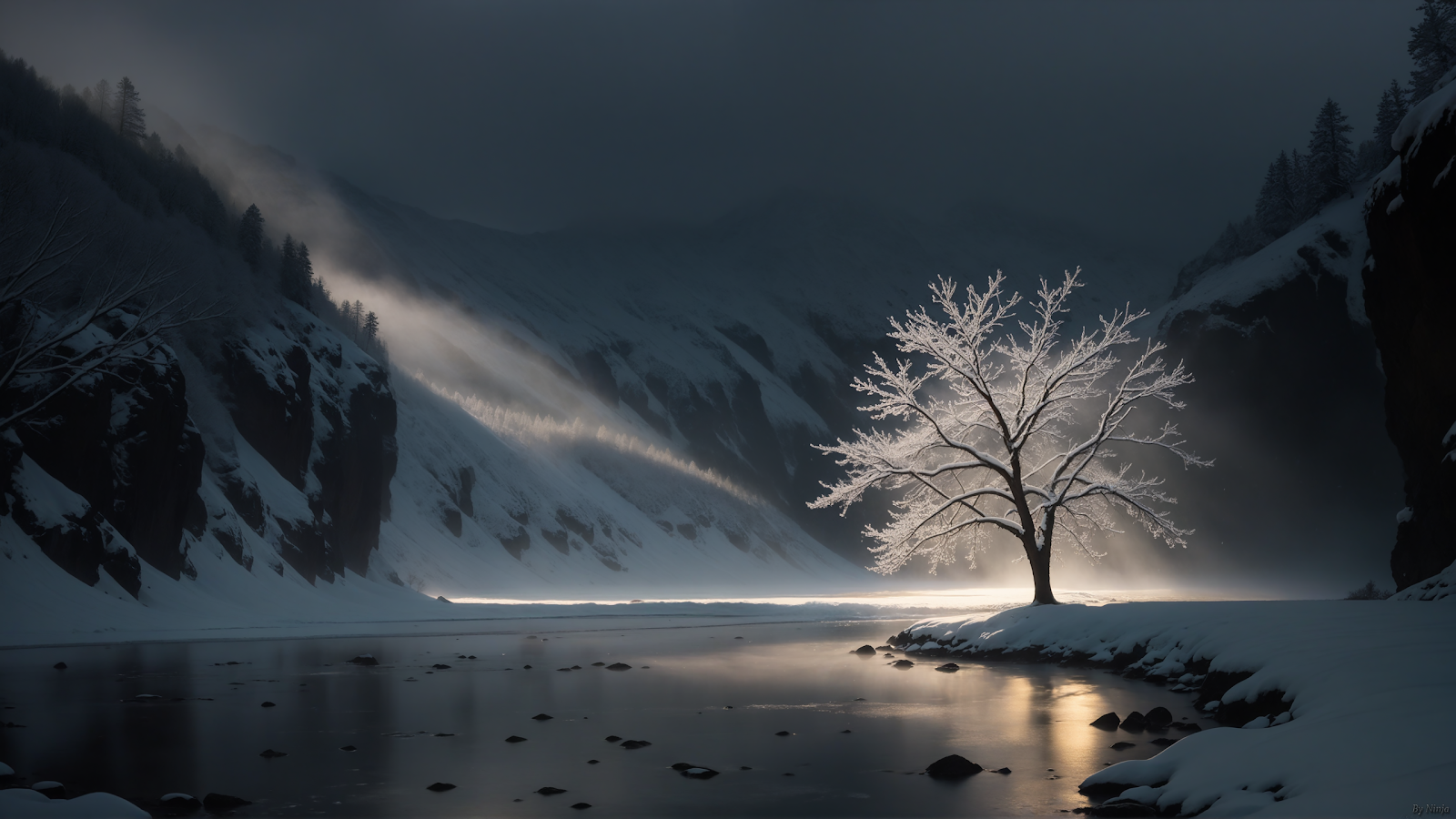 Winter Tree Wallpaper