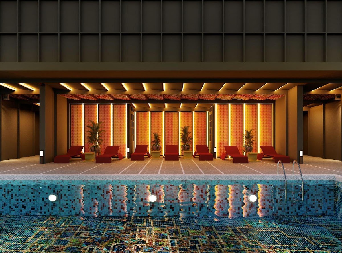 Phoeniz Suites @ KL City Centre — pool deck loungers