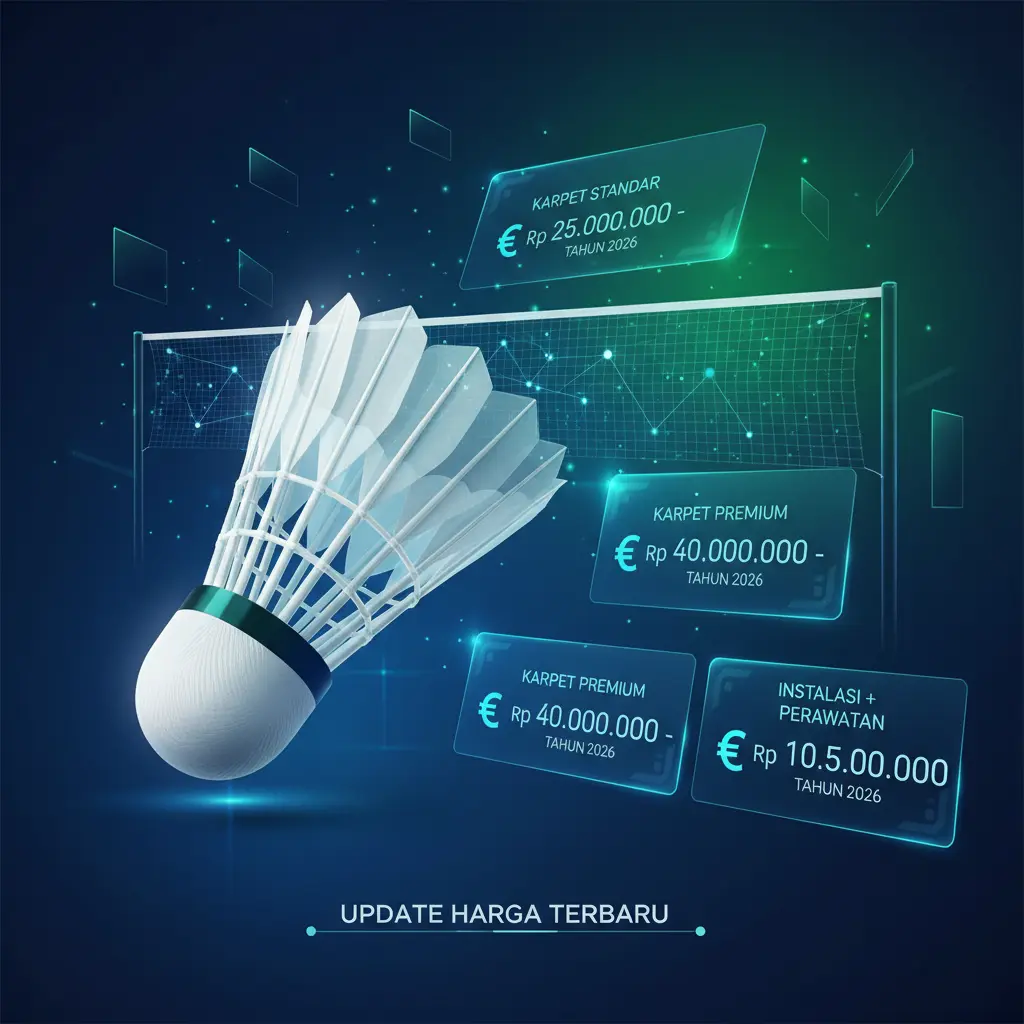 Update Harga Karpet Lapangan Bulutangkis Terbaru 2026