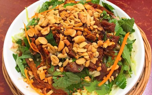 Gỏi Sứa Bò Khô Đu Đủ