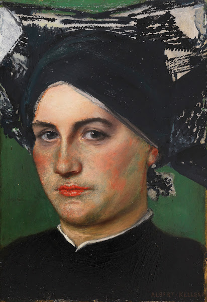 Altdeutsche Frau 1884