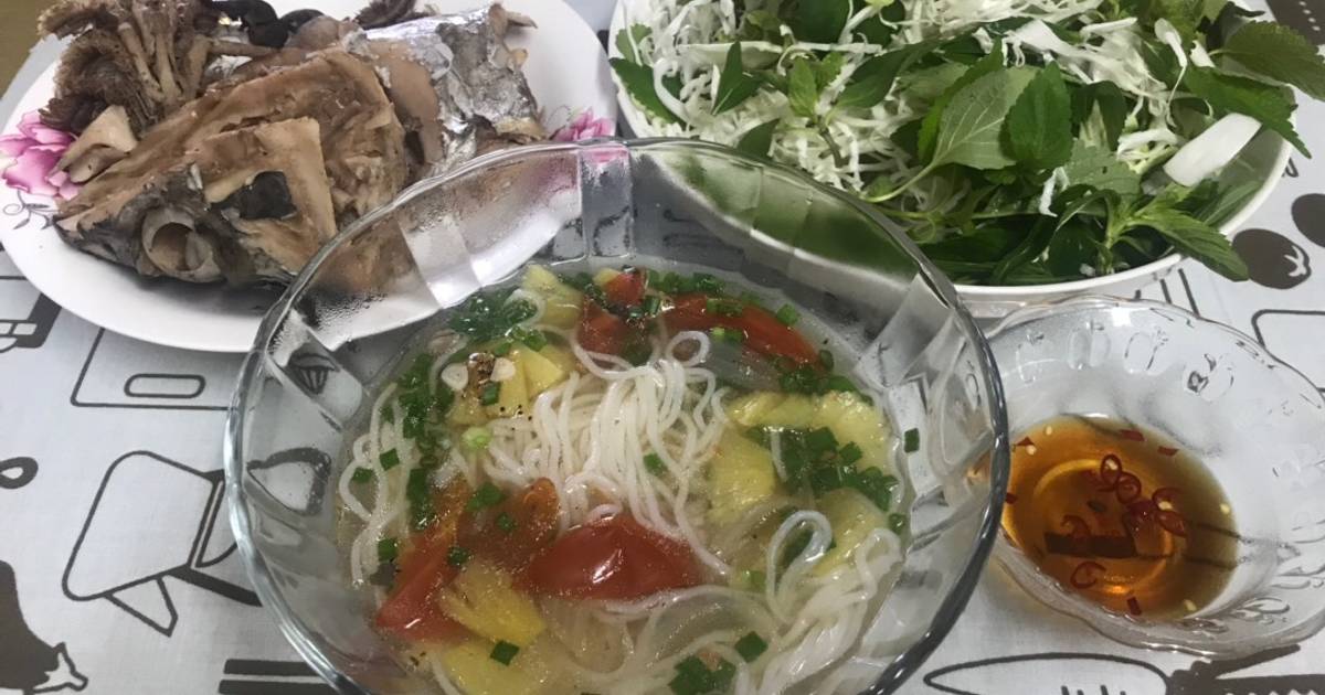 Bún đầu cá thu