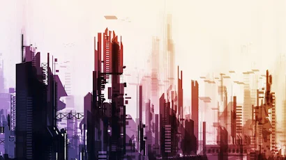 Artwork, Futuristic City, Digital Art, Concept Art, Cityscape 4K Wallpaper Background