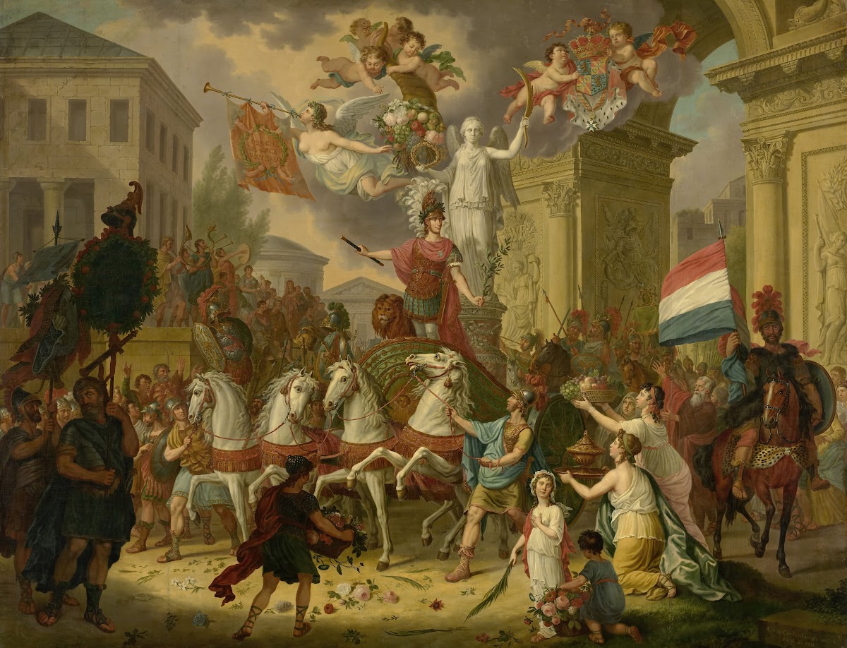 Allegory of the Triumphal Procession of the Prince of Orange the Future King Wil