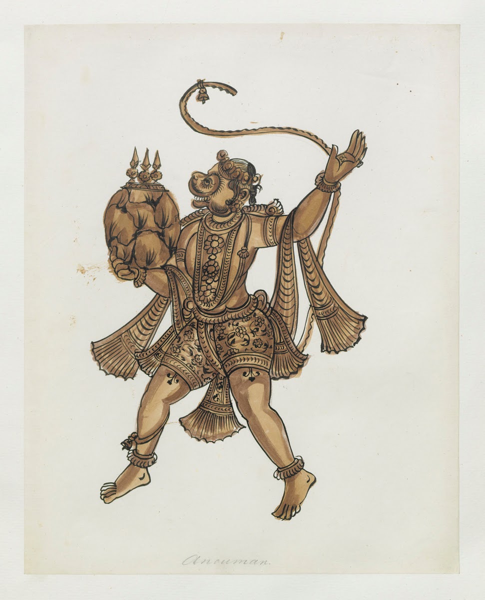 Paintings from the Chidambaram Shrine Pl059 1820 1830