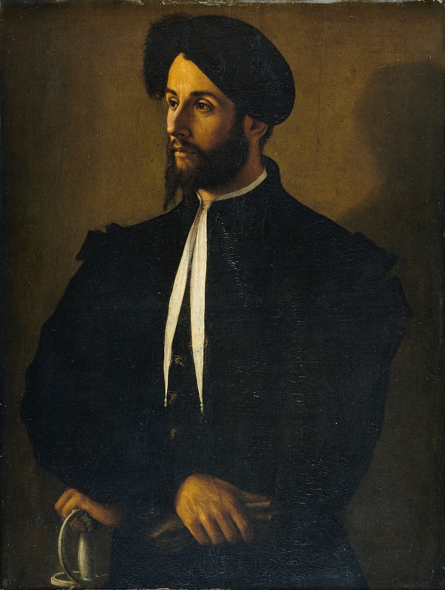 Portrait of a Man in Black c 1575   1600