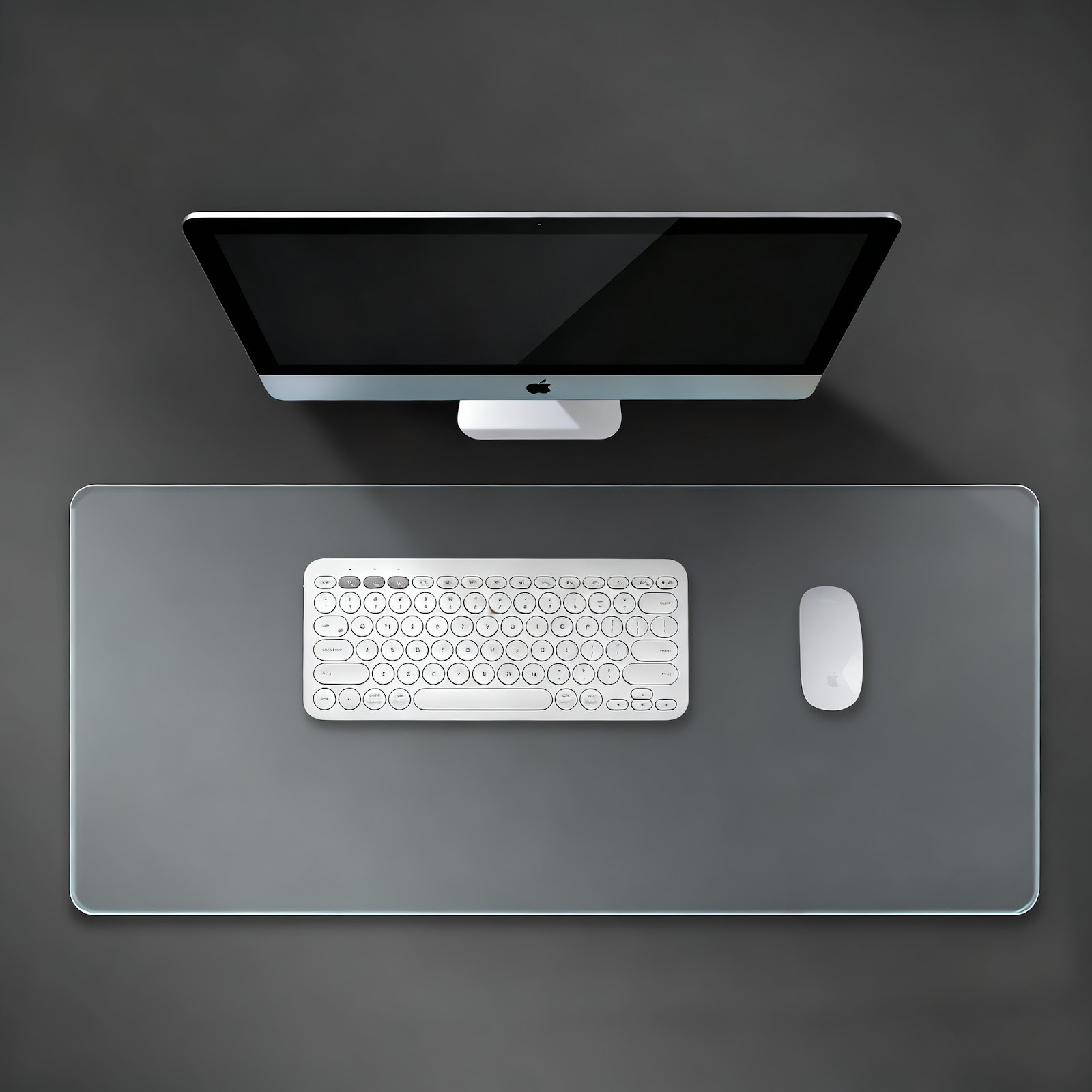Tempered Glass Pad for Gaming Mouse