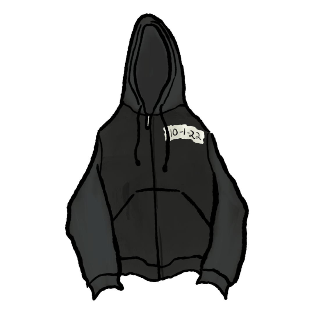 Yeezy Two Tone Zip Hoodie product image