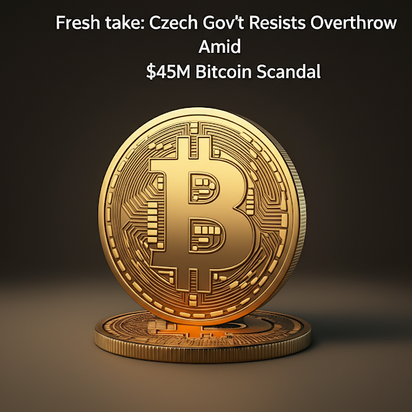 Fresh take: Czech Gov't Resists Overthrow Amid $45M Bitcoin Scandal