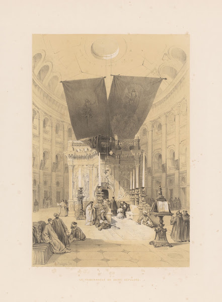 Le tabernacle du Saint Sépulcre 1852