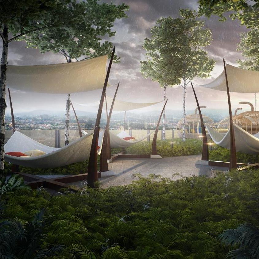 TRIA Seputeh — sky hammock garden