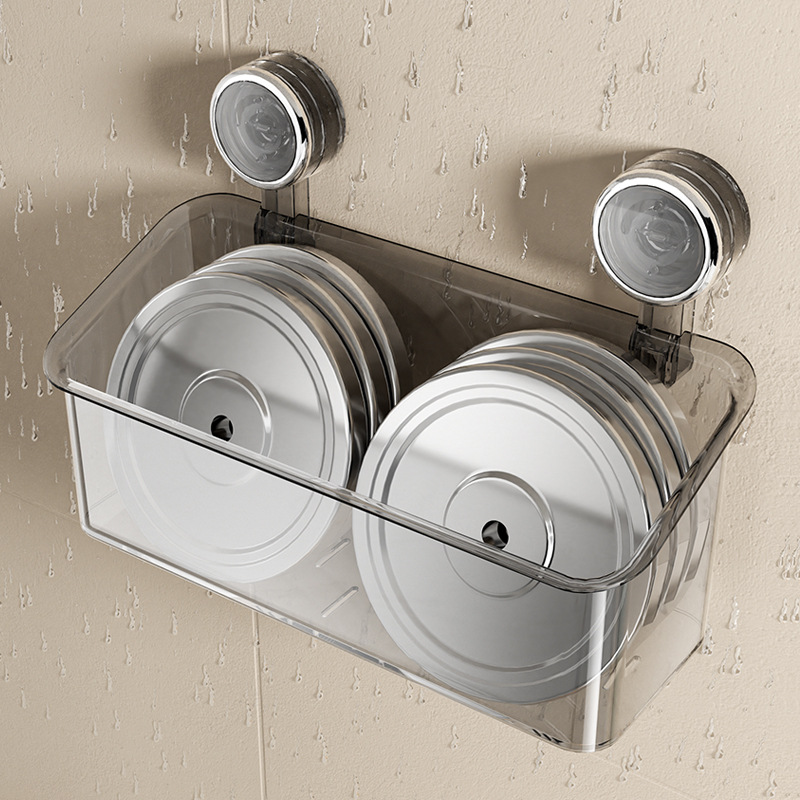 Saugnapf-Wandbox mit Ablauf, Modell YM.6933-59063