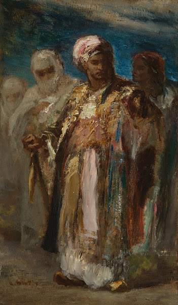 Men in Oriental Costumes circa 1845