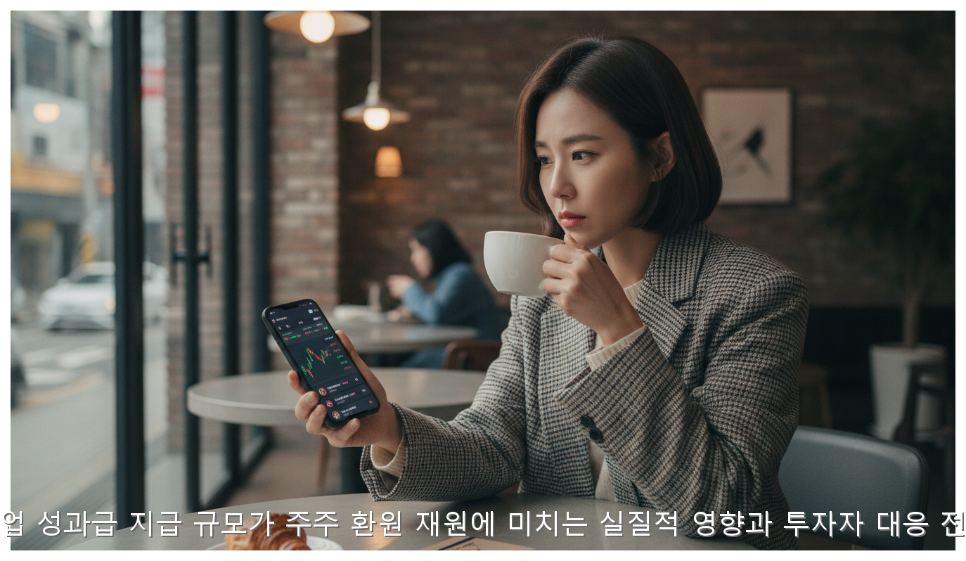 기업 성과급 지급 규모가 주주 환원 재원에 미치는 실질적 영향과 투자자 대응 전략 핵심 안내 및 분석 인포그래픽 (8)