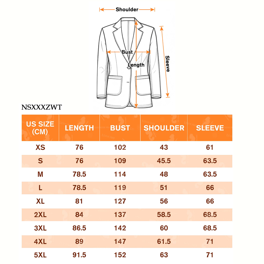 AOP Men's casual suit jacket