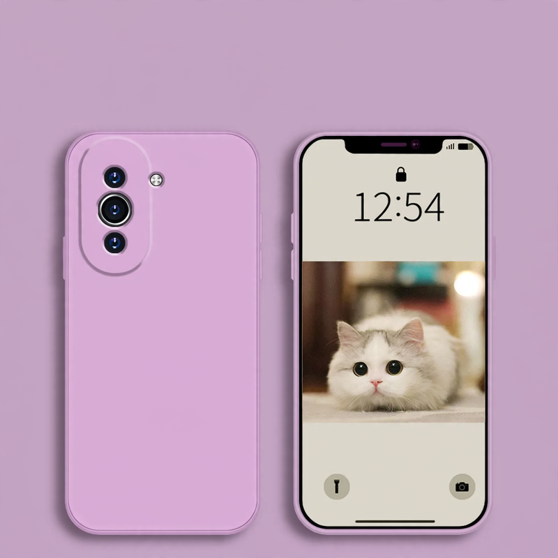 Silicone phone case with protective function