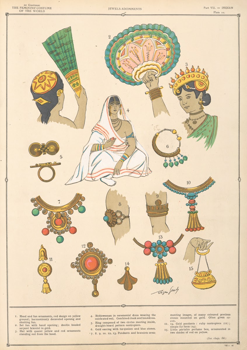 India  Jewels adomments 1926 1927