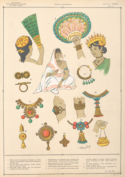 India  Jewels adomments 1926 1927