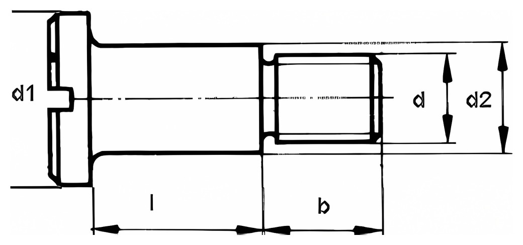 DIN 923 – Technical drawing
