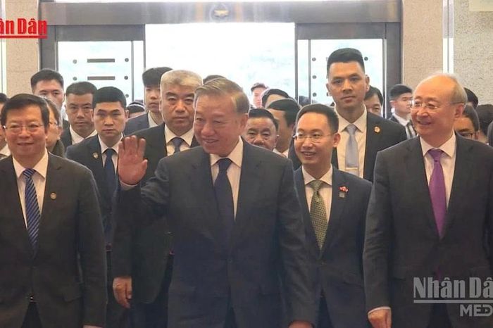 Tổng Bí thư, Chủ tịch nước Tô Lâm phát biểu chính sách tại Đại học Thanh Hoa (Trung Quốc) - Báo Nhân Dân