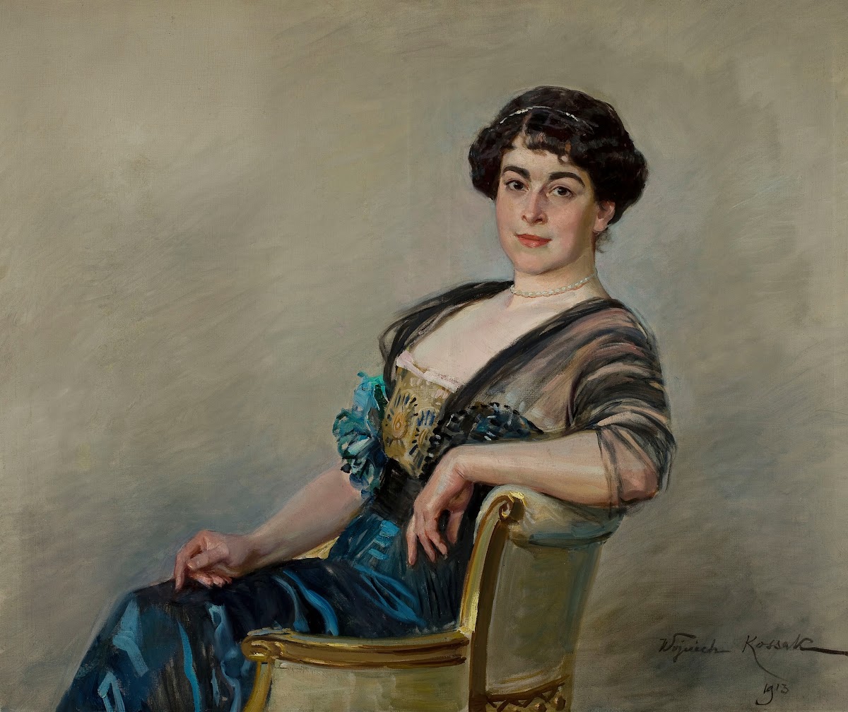 Portrait of Eugenia Jasieńska 1913