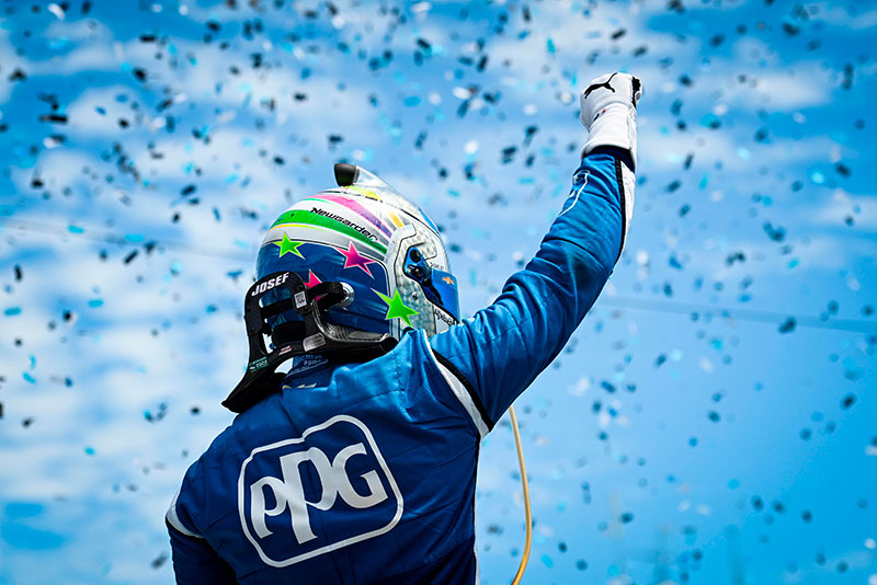 Josef Newgarden vence em Road America e fatura 1 milhão de dólares para caridade