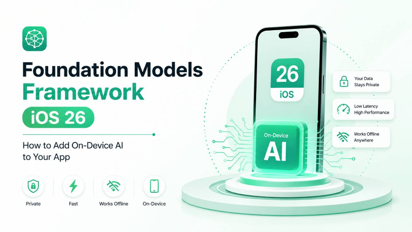 Foundation Models Framework iOS 26: How to Add On-Device AI to Your App