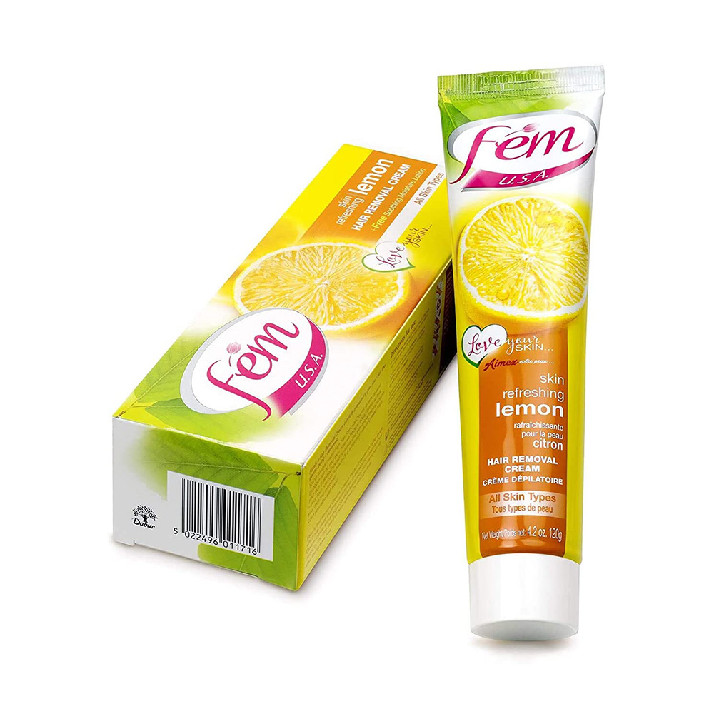 CREME DEPLATOIRE FEM HAIR LEMON