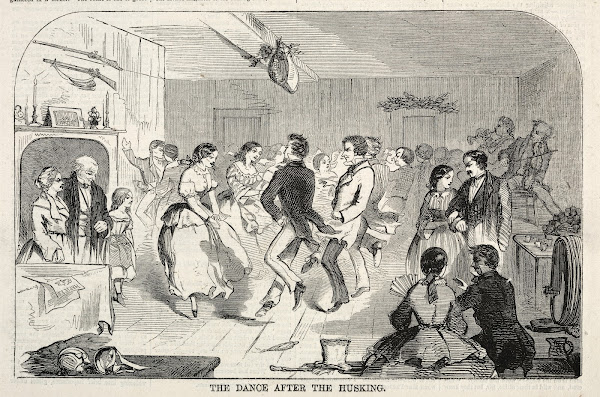 The Dance after the Husking 1858