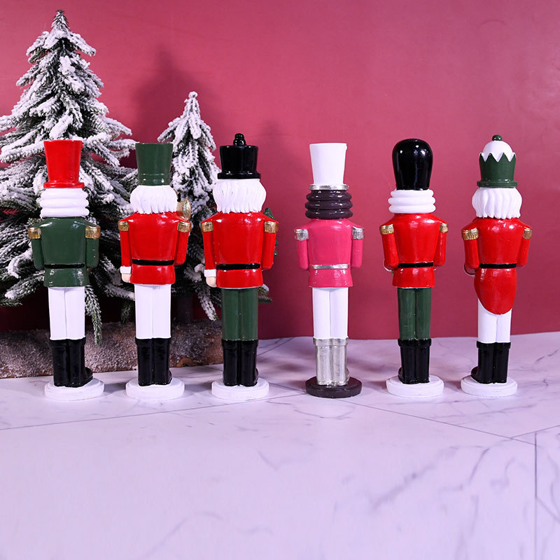 Nutcracker Soldier, 20.5 cm, modern design, resin