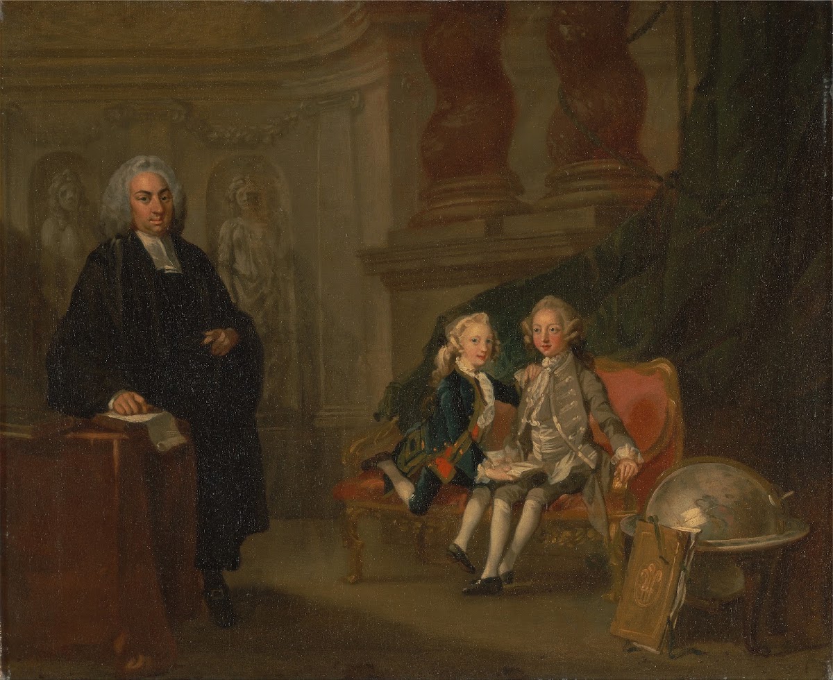 Prince George and Prince Edward Augustus Sons of Frederick Prince of Wales with