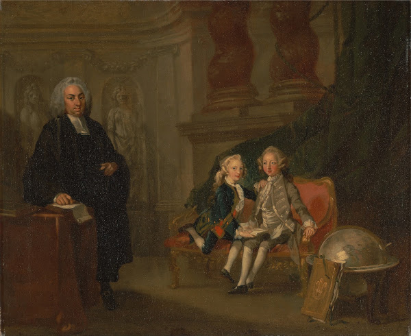 Prince George and Prince Edward Augustus Sons of Frederick Prince of Wales with