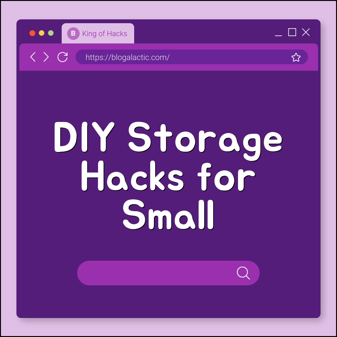 DIY storage hacks for small apartments (space-saving, shelves, racks)