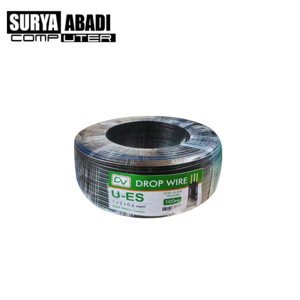 KABEL TELEPON DROP WIRE 1 X 2 X 0.6 MM