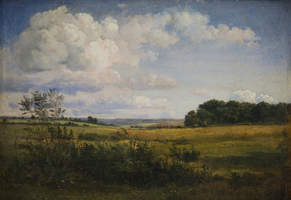 Landscape with Sunlit Clouds 1844  1845