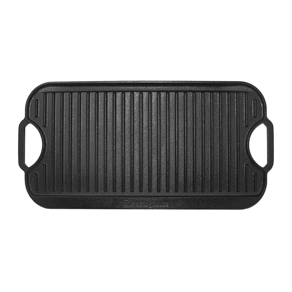 Plancha grill antiadherente de hierro forjado Westinghouse™ reversible