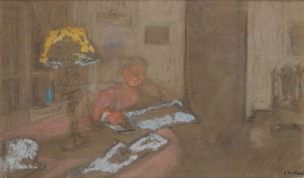 Madame Vuillard Lisant Le Journal 4000x2349 (1)