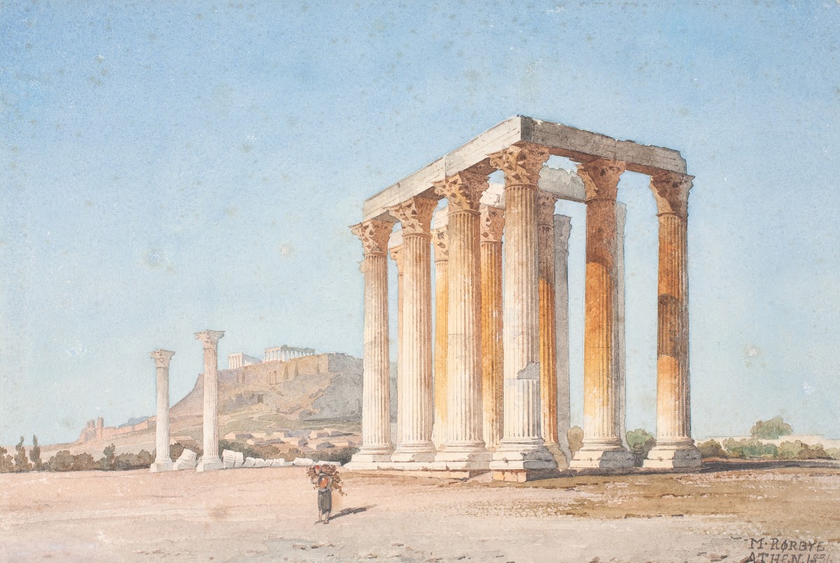 The Temple of Zeus 1835   1836