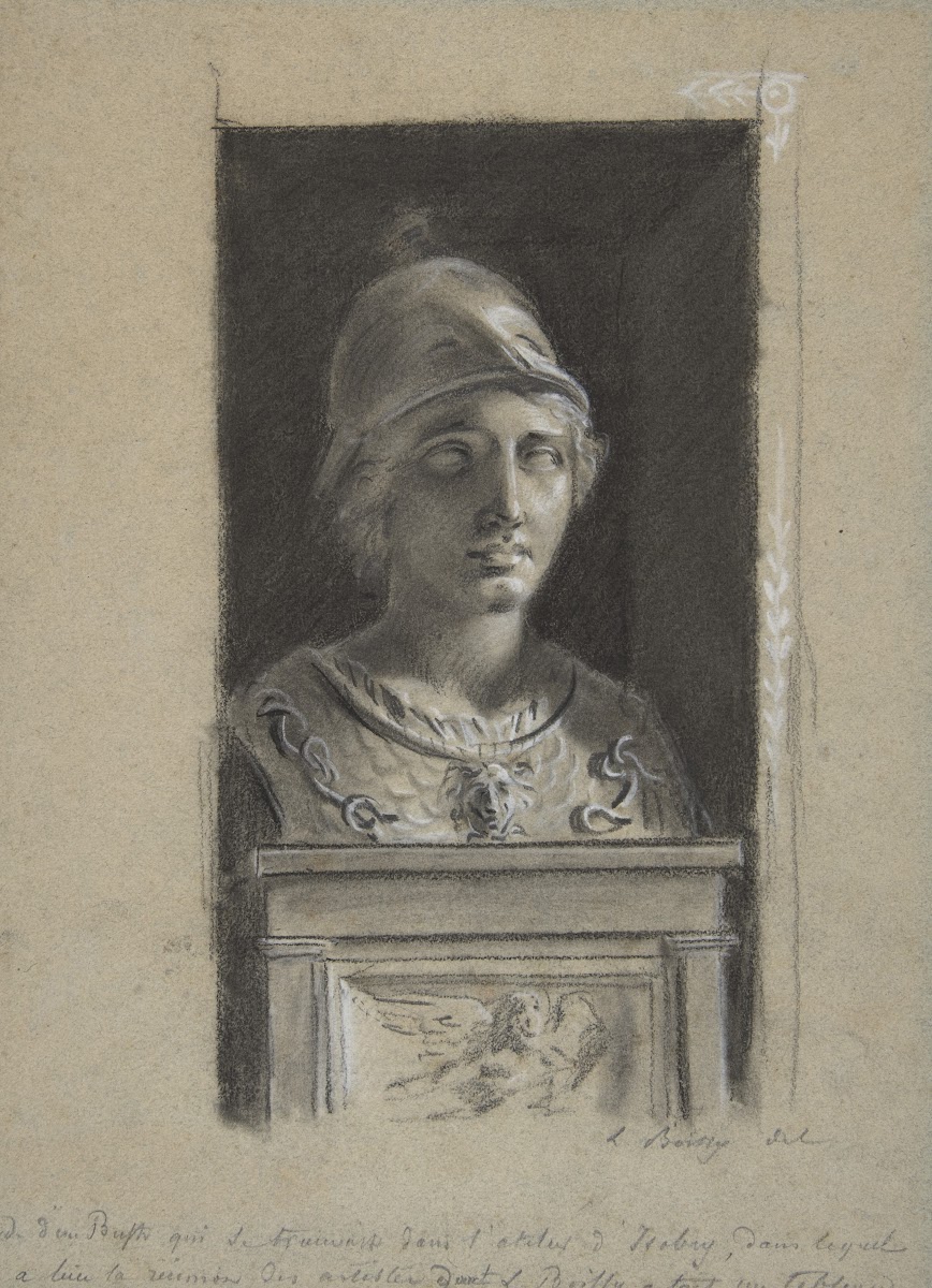 Minerva Study after a Sculpture