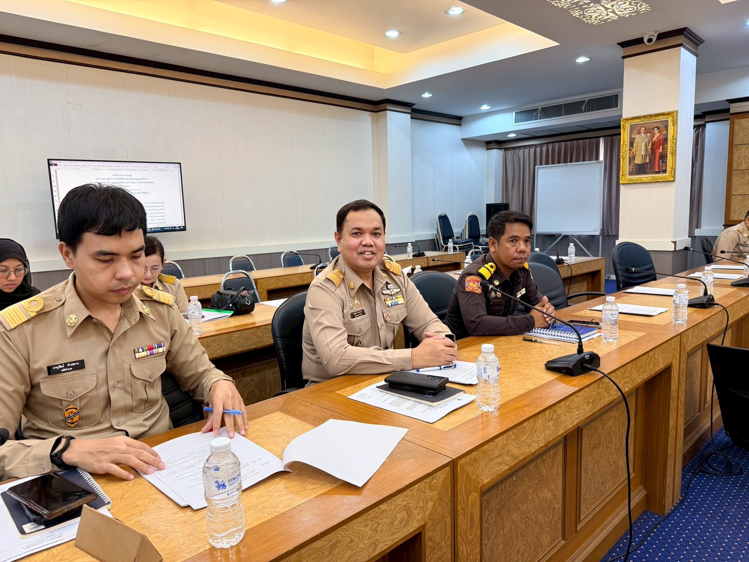 การประชุมคณะกรรมการผู้บริหารเทคโนโลยีสารสนเทศระดับสูง ระดับจังหวัด