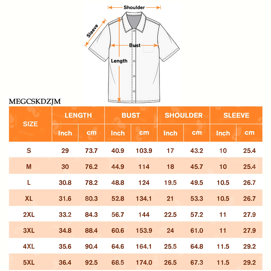 AOP Normal Collar Shirt With Pocket Slub Linen