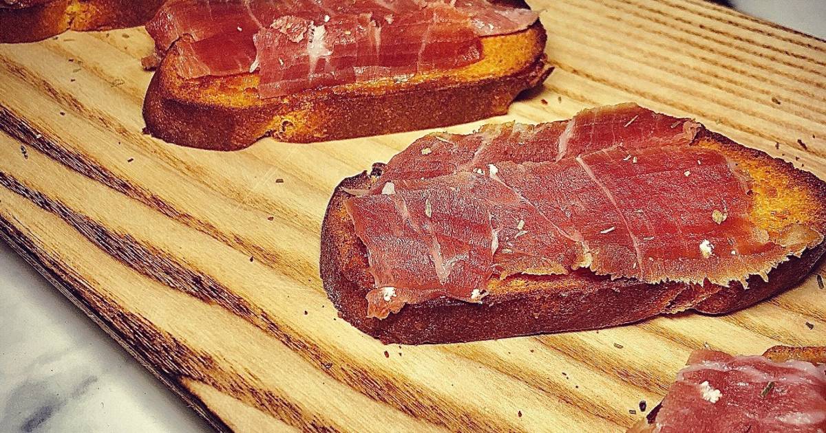 Toast thịt nguội và bơ - Parma Ham & salted butter toast