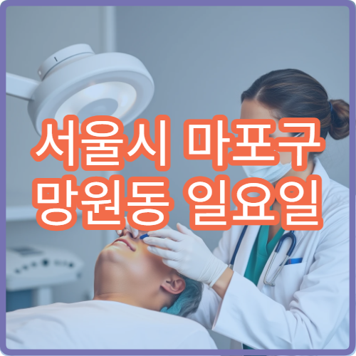서울시 마포구 망원동 일요일 정형외과 발목염좌 통증