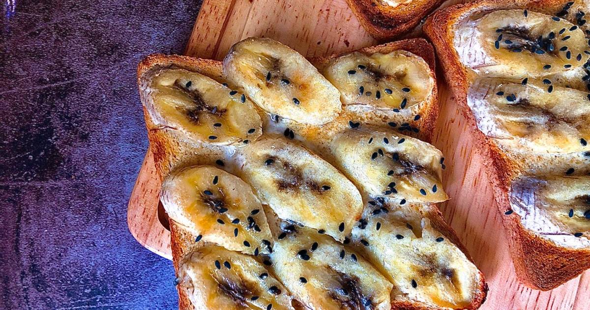 Sandwich Chuối Trứng Nướng Đầy Dinh Dưỡng(Bữa Sáng/Xế)