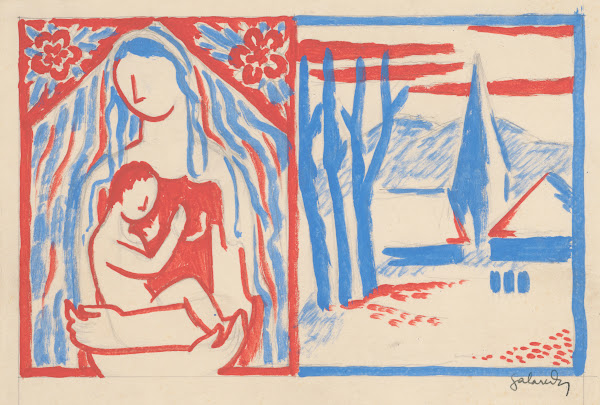 Madonna with child 1936