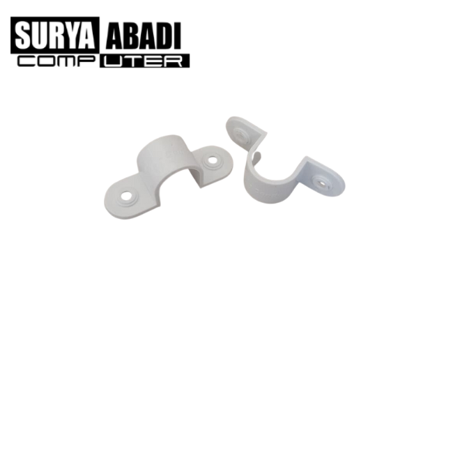 KLEM PIPA LISTRIK | PVC 20MM CILPSAL