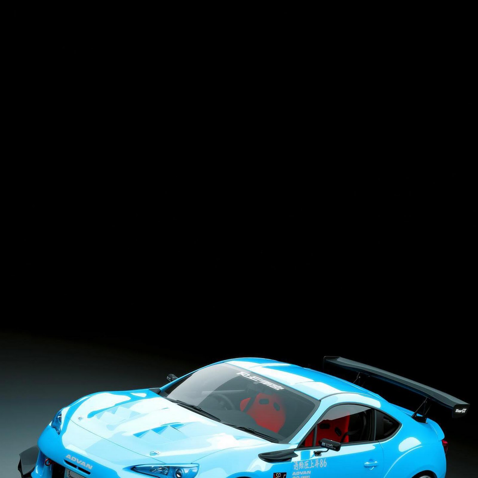Download Modified Blue Toyota 86 2K iPhone