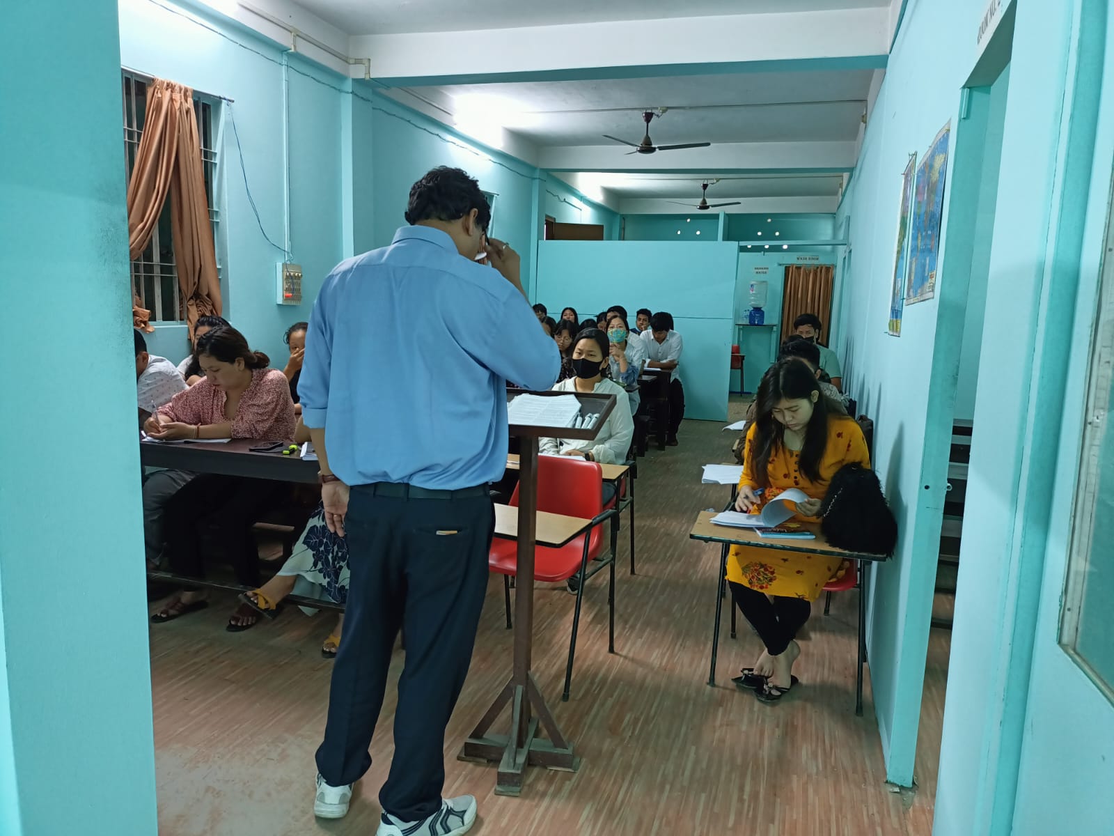 Students studying at Roy Academy NORCET coaching Naharlagun