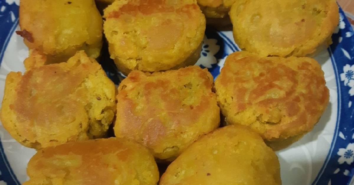 Bánh khoai lang chiên tạo hình