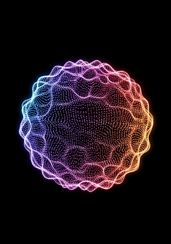 Abstract Particle Sphere
